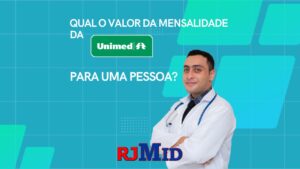 Qual o valor da mensalidade da Unimed para uma pessoa?