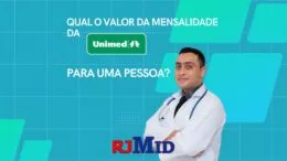 Qual o valor da mensalidade da Unimed para uma pessoa